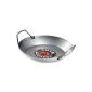Turk iron pan Deep pan 32 cm, with extra high Rim (household goods)