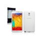 Case / Case Gel Samsung Galaxy Note 3 N9000 / N9005 Translucent White (Electronics)