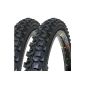 2 x 24 inch bicycle tires Kenda 24x1.95 including 2 x hose with auto valve (Misc.)