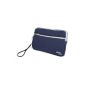 Robust, blue neoprene sleeve with zippers for Amazon Kindle Paperwhite / Kindle Paperwhite 3G
