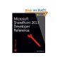 Microsoft® SharePoint® 2013 Developer Reference (Paperback)