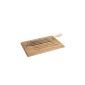 Ambiance Nature 507100 Bamboo Cutter cutting board with bread (Kitchen)