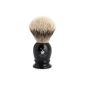 MILL - Shaving Brush silvertip badger S - CLASSIC series - handle high-grade resin black (Personal Care)