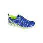 Men's sports shoes, very light and comfortable, blue / neon green, Gr.  41-46 (Textiles)