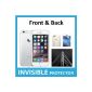 INVISIBLE screen protector for your iPhone 6 - 4.7 '' (front and back) which is made of a scratch-resistant material (electronics)