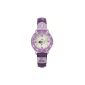 Lulu Castagnette - 38586 - Girl Watch - Quartz Analog - Gray Dial - Leather Strap Purple (Watch)