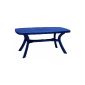 BEST 18519220 Table Kansas oval 192 x 105 cm, blue (garden products)