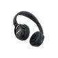Pyle PHPNC15 Folding Headphones Hearing Black (Personal Computers)