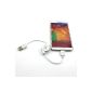 HuntGold USB 3.0 Retractable Cable Charger for Samsung Galaxy Note 3 ...
