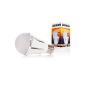 Ledman E27 LED lamp 10 Watt - 160 ° viewing angle - 1050LM - Warm White - 230 - 50 SMDs pear
