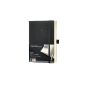 SIGEL c1522 Weekly diary Conceptum 2015, approx.  A5, softcover, imitation leather, black (Office Supplies)