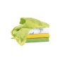 BORNINO Mullwindeln in 4-pack 80x80cm cloth diaper, white / yellow / green (Baby Product)