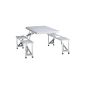 Tristar picnic table Folding aluminum case 4 places Model TA-0820 (Sport)