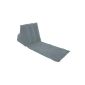 Reading Pillow - beach mat - backrest Wicked Wedge Grey (garden products)