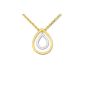 Necklace Pendant Women - 10110537 - Gold Plated - 40 cm (Jewelry)