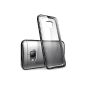 Case for HTC One M9 case, [Scratch Resistant] i- Blason [Halo Series] HTC One Hima M9 Case Bumper Cover hybrid (Anti-scratch) (Clear / Black) (Wireless Phone Accessory)