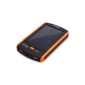 super verabreitet, capacity sufficient for several iPhone Boots, emergency battery with solar charging function