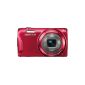 Fujifilm FinePix T500 Digital Camera (16.2 megapixels, 12x opt. Zoom, 6.9 cm (2.7 inch) LCD CCD sensor, image stabilized, USB 2.0) Red (Camera)