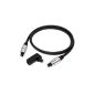 3m Sunshine Tronic PREMIUM Optical digital cable (Toslink) + Toslink-angle adapter (360 °) (electronic)