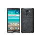 PhoneNatic ​​Silicone Case for LG G3 brushed silver (Accessories)