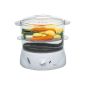 Orva NWFS1 Electric Steamer 900 W to 2 Baskets Stackable Removable Fund Rice bowl 7.5 L (Kitchen)