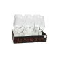 Reception 1611735 Set of 6 Wine glasses Clear Glass 22 cl (Housewares)