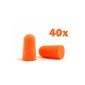 SODIAL (TM.) 40 Classic Soft foam ear ears foam cones Protector ears pins for Flaccid (Personal Care)
