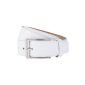 LINDEMANN belt Men's Belts leather belts White Can be shortened (Textiles)