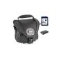Sparset Case for Sony DSC-HX400V - Camera bag black + Battery NP-BX1 + 16GB SD Card + Tripod (Electronics)