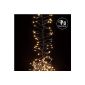 Cluster - tufts - Christmas Lights 1152 LED's inside / outside 8 features warm white