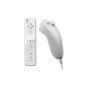 MOTIONPLUS 2IN1 REMOTE MOTION PLUS WIIMOTE CONTROLLER FOR NINTENDO WII Nunchuck Nunchuk Nunchuck White (Electronics)
