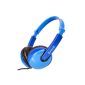 Snug Plug n Play Kids headphones DJ style (Blue II) (Electronics)
