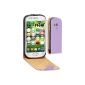 OneFlow Premium Flip Case / Cover / Case - for Samsung Galaxy S3 MINI (GT-i8190) - LILAC (Electronics)