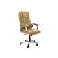 Office chair LBC062PU PU leather executive chair Beige