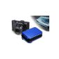 MegaGear Ultralight Camera Case made of aluminum - Case for Sony DSC-RX100M II, Sony DSC-RX100M III, Canon S120, Nikon P340, Panasonic Lumix DMC-LC1 (Blue) (Electronics)