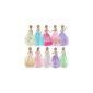 Nine 5 Barbie dresses / clothes and 10 pairs of shoes (Toy)