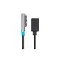 Malloom® Magnetic Micro USB Charge Cable W LED Adapter For Sony Xperia Z1 Z2 Z3 Compact (Electronics)