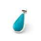 Gexist - Pendant Silver 925 Turquoise - Template: E (Jewelry)