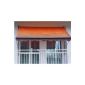 Angerer terminal awning Dralon Nr. 200, Orange, 300 cm (Garden & Outdoors)
