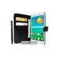 Case Cover Luxury Wallet Alcatel One Touch Pop S7 and 3 + PEN FILM OFFERED !!  (Electronic appliances)
