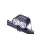 SecurityIng® 1800 Lumen 4 modes 2X XM-L2 LED Bike Light Special Design Super Bright Bicycle Light Lamp LED Headlamp LED Headlamp Flashlight with 8.4V 8800mAh Battery & Charger