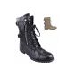 Female Army Combat boot laces slide Military Grunge Punk Gothic Biker Trench (Clothing)