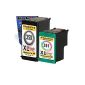 Alaskaprint WOW offer set of 2 cartridges replacement for Hp 1x 350 + 1x XL 351 XL black ink 18ml + 18ml color replacement for Hp CB336EE + Hp CB338EE (hp350xl, hp351xl HP 350 XL, HP 351XL), black, BK, original, colorful, Original fine series 1x350 + 1x351-hp (electronic)