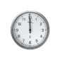 Technoline WT 8950 Radio Controlled Wall Clock Ø 30 cm (Chrome) (Kitchen)