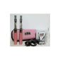 DUO box electronic cigarettes EGO T EC4 - Without nicotine or tobacco - Rose (Health and Beauty)