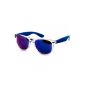 CASPAR PREMIUM unisex wayfarer sunglasses / eyeglasses with colored straps and transparent framework - many color - SG017