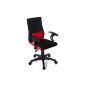 HJH Office 670 460 children Office chair / swivel chair Kiddy Pro AL, red (household goods)
