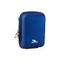 RivaCase® 7024 (PU) Camera Case (Hard Case - Hard) blue (accessory)