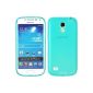 Silicone Case for Samsung Galaxy S4 Mini - Dustproof green - Cover PhoneNatic ​​Cover + Protector (Electronics)