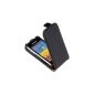 YAYAGO Premium Flip-New-Style Leather Case leather bag in black -Special Anfertigung- -Ultra flat for your Samsung Galaxy Mini 2 S6500 incl. The original YAYAGO Clean-Pad (electronics)